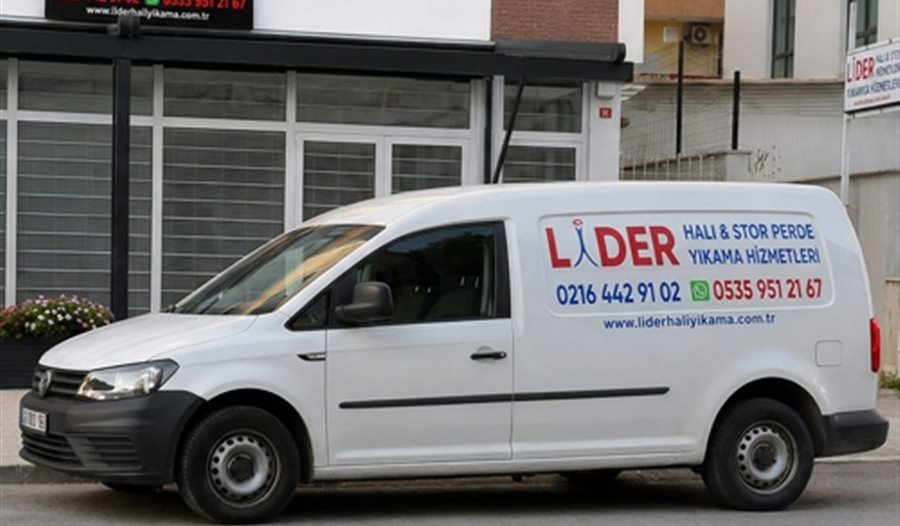 Lider Halı Yıkama servis aracı - Maltepe hizmet bölgelerimiz